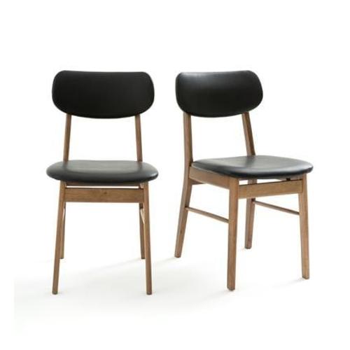 La Redoute Intã©Rieurs - Lot De 2 Chaises Vintages, Watford  - Noir