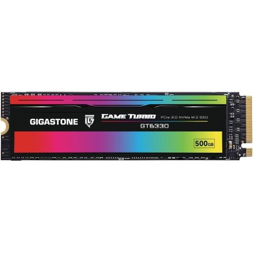 LETNERNY-Ssd Nvme 500Go M.2 2280 Pcie Gen3, Jusqu'À 3,000 Mo/S Pour Ordinateur Portable Et De Bureau, Internes Disque Dur Ssd 3D Nand Slc Cache Les Passionnés De Pc Les Joueurs Gt6330