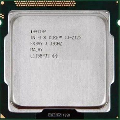 Intel Core i3 2125 3.3GHz 2 coeurs 4 filetages 32nm LGA 1155 65W