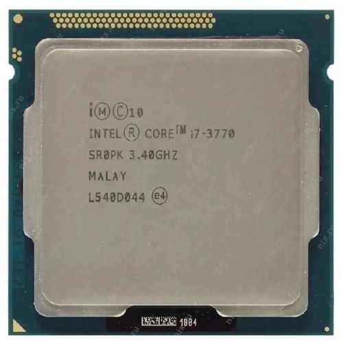 Intel Core i7 3770 3.4GHz 4 coeurs 8 filetages 22nm LGA 1155 77W