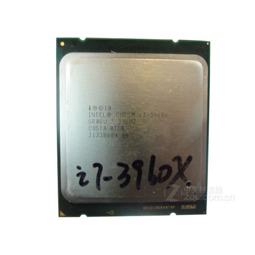 Intel Core i7 3960X 3.3GHz 6 coeurs 12 filetages 32nm LGA 2011 130W