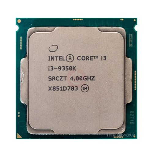 Intel Core i3 9350K 4GHz 4 coeurs 4 filetages 14nm LGA 1151 91W