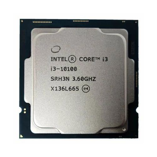Intel Core i3 10100 3.6GHz 4 coeurs 8 filetages 14nm LGA 1200 65W