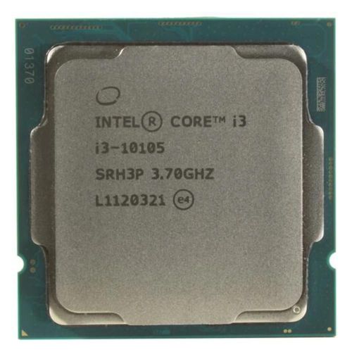 Intel Core i3 10105 3.7GHz 4 coeurs 8 filetages 14nm LGA 1200 65W