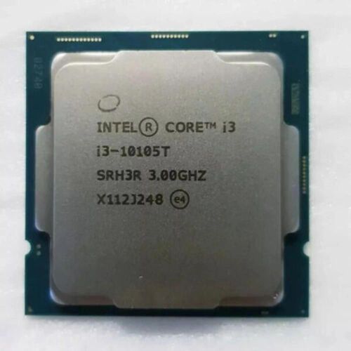 Intel Core i3 10105T 3GHz 4 coeurs 8 filetages 14nm LGA 1200 35W