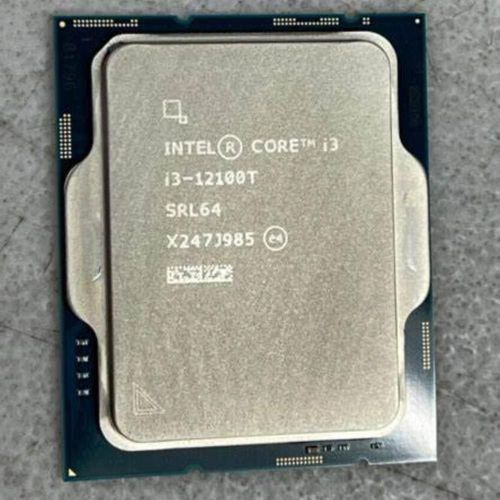 Intel Core i3 12100T 2.2GHz 4 coeurs 8 filetages 10nm LGA 1700 35W