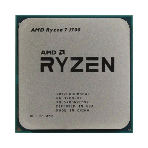 AMD Ryzen 7 1700 3GHz 8 coeurs 16 filetages 14nm Socket AM4 65W
