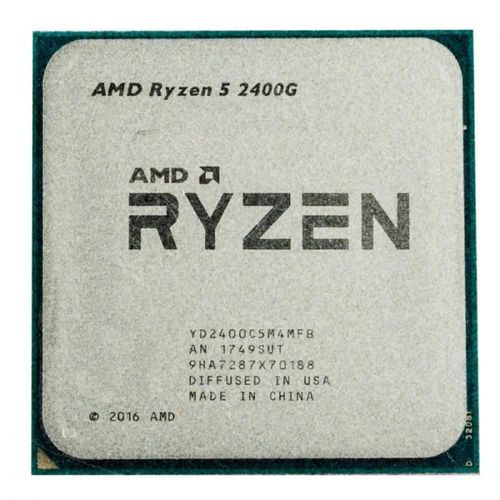 AMD Ryzen 5 2400G 3.6GHz 4 coeurs 8 filetages 14nm Socket AM4 65W