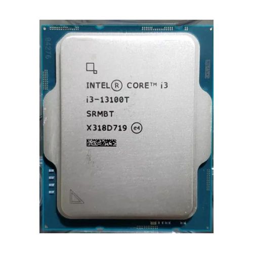 Intel Core i3 13100T 2.5GHz 4 coeurs 8 filetages 10nm LGA 1700 35W