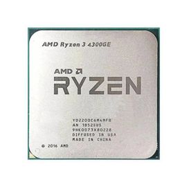 AMD Ryzen 3 4300GE 3.5GHz 4 coeurs 8 filetages 7nm Socket AM4 35W