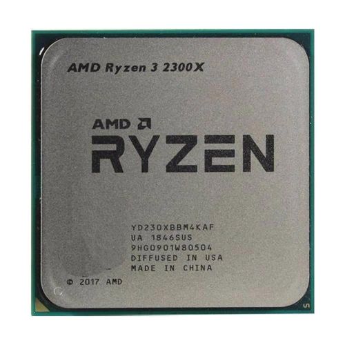 AMD Ryzen 3 2300X 3.5GHz 4 coeurs 4 filetages 12nm Socket AM4 65W