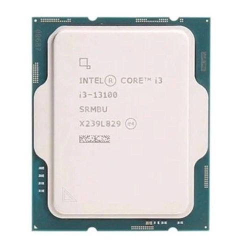 Intel Core i3 13100 3.4GHz 4 coeurs 8 filetages 10nm LGA 1700 60W
