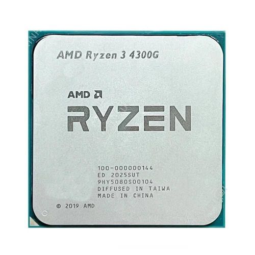 AMD Ryzen 3 4300G 3.8GHz 4 coeurs 8 filetages 7nm Socket AM4 65W