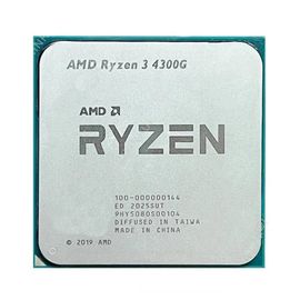 AMD Ryzen 3 4300G 3.8GHz 4 coeurs 8 filetages 7nm Socket AM4 65W