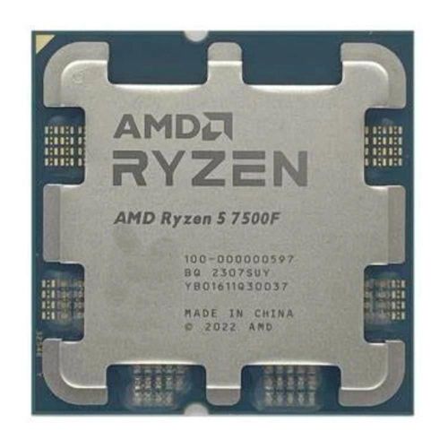 AMD Ryzen 5 7500F 3.7GHz 6 coeurs 12 filetages 5nm Socket AM5 65W