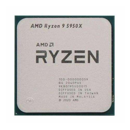 AMD Ryzen 9 5950X 3.4GHz 16 coeurs 32 filetages 7nm Socket AM4 105W