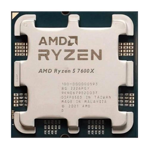 AMD Ryzen 5 7600X 4.7GHz 6 coeurs 12 filetages 5nm Socket AM5 105W