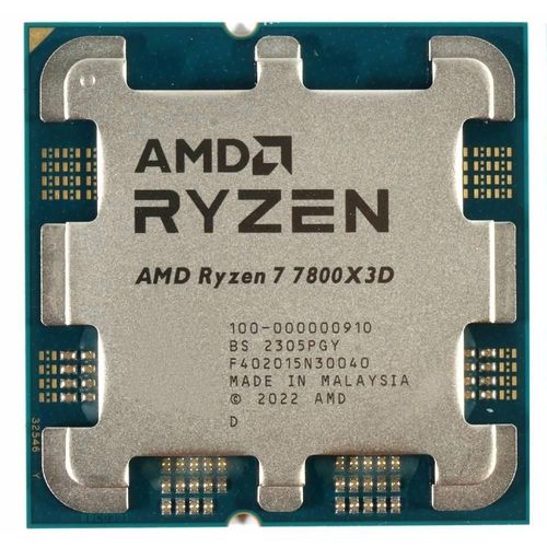 AMD Ryzen 7 7800X3D 4.2 GHz 8 coeurs 16 filetages 5nm Socket AM5 120W