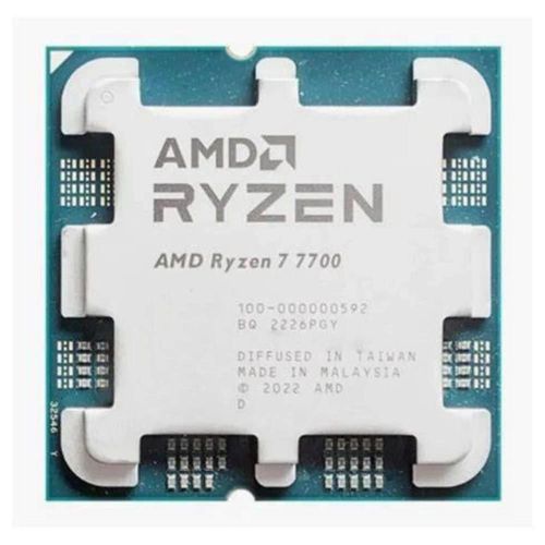 AMD Ryzen 7 7700 3.8GHz 8 coeurs 16 filetages 5nm Socket AM5 65W