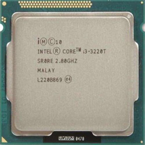 Intel Core i3 3220T 2.8GHz 2 coeurs 4 filetages 22nm LGA 1155 35W