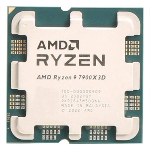 AMD Ryzen 9 7900X3D 4.4GHz 12 coeurs 24 filetages 5nm Socket AM5 120W
