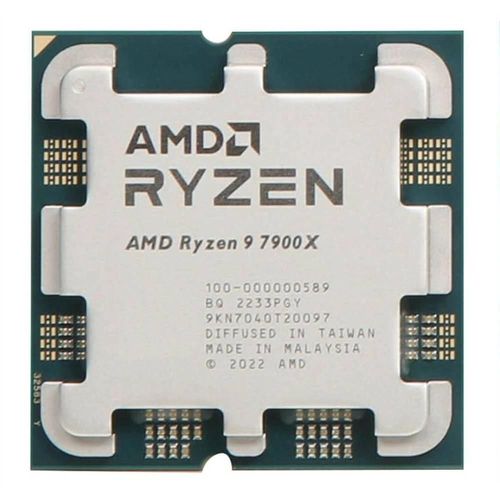 AMD Ryzen 9 7900X 4.7GHz 12 coeurs 24 filetages 5nm Socket AM5 170W