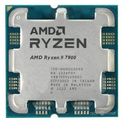 AMD Ryzen 9 7900 3.7GHz 12 coeurs 24 filetages 5nm Socket AM5 65W