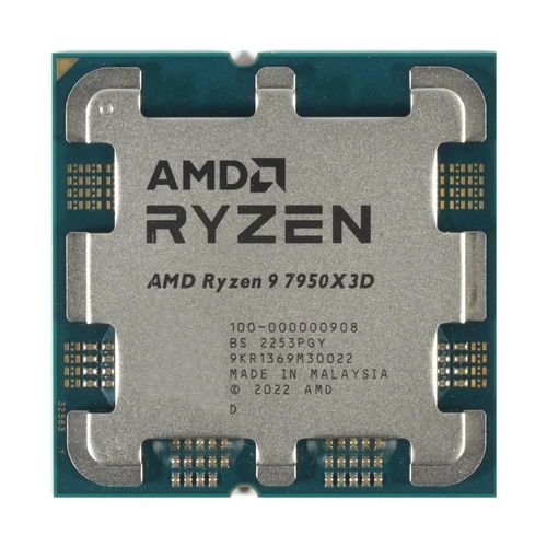 AMD Ryzen 9 7950X3D 4.2GHz 16 coeurs 32 filetages 5nm Socket AM5 120W