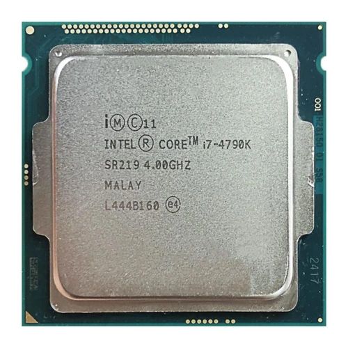 Intel Core i7 4790K 4GHz 4 coeurs 8 filetages 22nm LGA 1150 88W