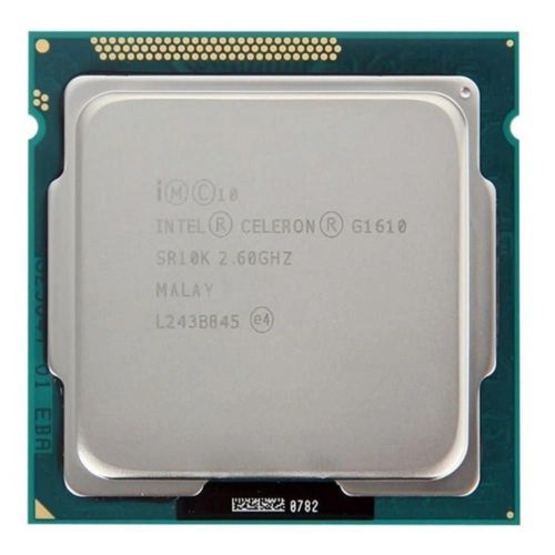 Intel Celeron G1610 2.6GHz 2 coeurs 2 filetages 22nm LGA 1155 55W