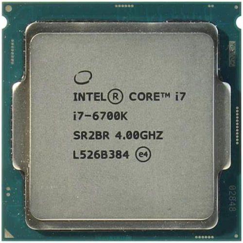Intel Core i7 6700K 4GHz 4 coeurs 8 filetages 14nm LGA 1151 91W
