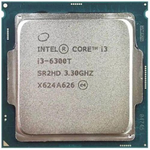 Intel Core i3 6300T 3.3GHz 2 coeurs 4 filetages 14nm LGA 1151 35W