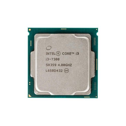 Intel Core i3 7300 4GHz 2 coeurs 4 filetages 14nm LGA 1151 51W