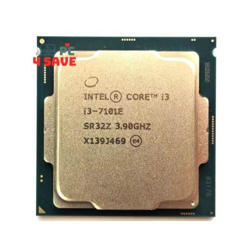 Intel Core i3 7101E 3.9GHz 2 coeurs 4 filetages 14nm LGA 1151 54W