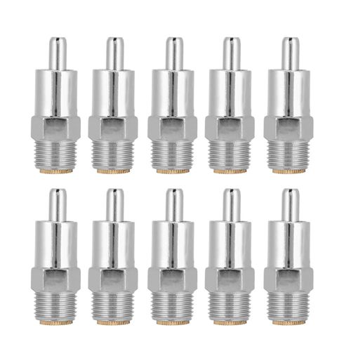 Lot De 10 Abreuvoirs Automatiques En Acier Inoxydable Pour Cochons, A Tetine Ronde