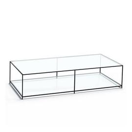 Table basse en verre