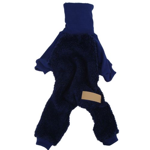 Pull D'hiver Epais A Col Roule Pour Chien, Vetement Chaud Et En Peluche Pour Chiot, Taille M