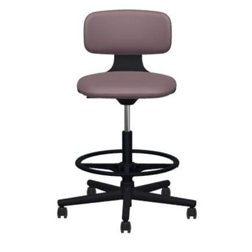 Vitra - Rookie High - Tress Mã©Lange Aubergine - Noir Profond  - Beige