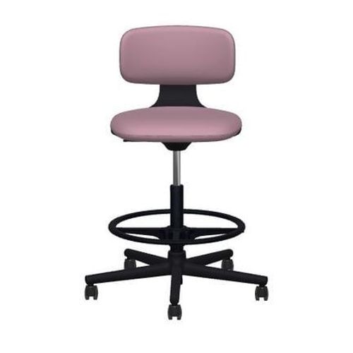Vitra - Rookie High - Plano Rose Fuchsia/Gris Sierra - Noir Profond  - Rose
