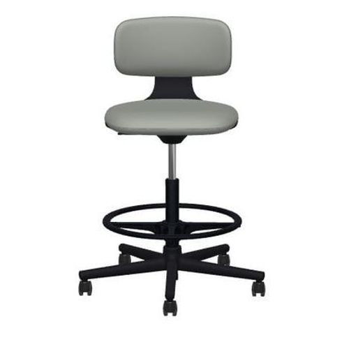 Vitra - Rookie High - Plano Gris Clair/Gris Sierra - Noir Profond  - Gris
