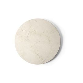 Audo - Rallonge Pour La Table Androgyne Side  - Marbre Ivoire  - Blanc