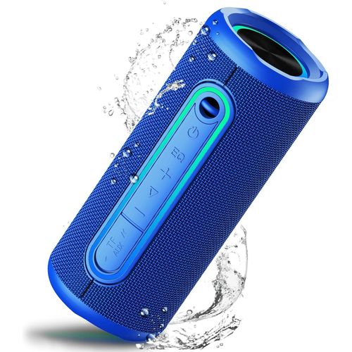 NAERYUT-Enceinte Bluetooth Portable 5.4 Sans Fil Avec Bass Puissantes,30W Son Surround À 360 Degrés,Autonomie 30 Hrs,Appairage Tws,Haut Parleur Bluetooth Étanche Ip7,Pour L'Extérieur/La Fête/Voyage,B