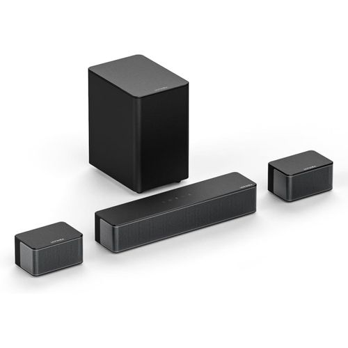 NAERYUT-5.1 Surround Soundbar,3D Surround Sound System,Soundbar Tv With Wireless Subwoofer And Rear Speakers,Virtual 5.1 Surround And Adjustable Bass Home Theater,Poseidon D50