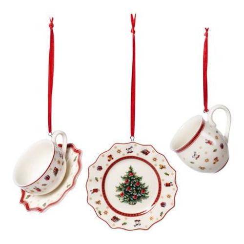 Villeroy & Boch - Toy's Delight Decoration Ornements, Ens. Vaisselle, 3 Piã¿Ces  - Multicolore