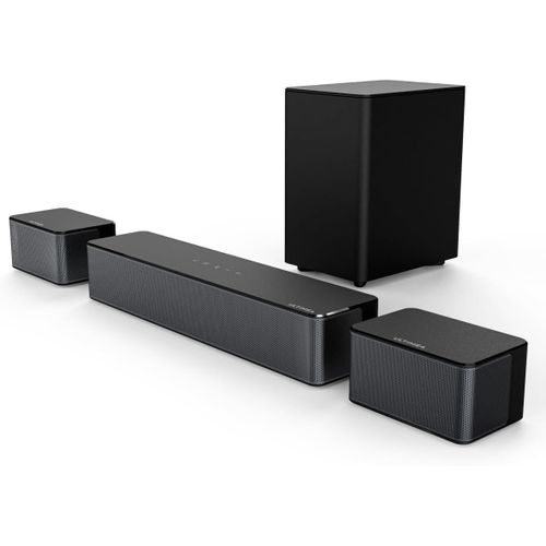 NAERYUT-5.1 Soundbar,3D Surround System For Tv,Sound Bar Tv Bar With Wireless Subwoofer,Surround Sound And Adjustable Bass For Home Audio Tv Speakers Poseidon D50 Series