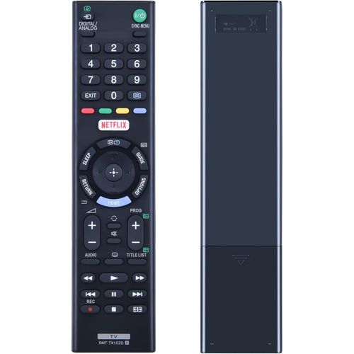 NAERYUT-Télécommande De Rechange Pour Bravia Tv Kdl-32Wd752 Kdl-40Wd653 Kdl-43Wd750 Kdl-43Wd753 Kdl-43Wd753 Kdl-43Wd755 Kdl-43Wd758 Kdl-49Wd751 Kdl-49Wd757 Kdl-49Wd757 Kdl-49Wd777 Kdl-49Wd7777