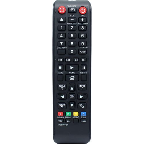 NAERYUT-Ak59-00149A Télécommande De Rechange Pour Lecteur Blu-Ray Samsung Bd-F5100 Bd-Fm51 Bd-Fm57C Bd-H5100 Bd-H5900 Bd-Jm57 Bd-Hm51 Bd-Hm59