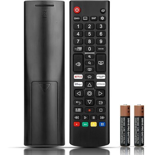 NAERYUT-Télécommande Universelle Pour Télév ur Lg Smart Tv Avec 2 Piles(Aaa)Pour Tous Les Modèles Lg Lcd Led Hdtv Uhd 3D 4K Télécommande Universelle Pour Tv Lg Akb75095308 Akb75095307 Akb7415324 Lg
