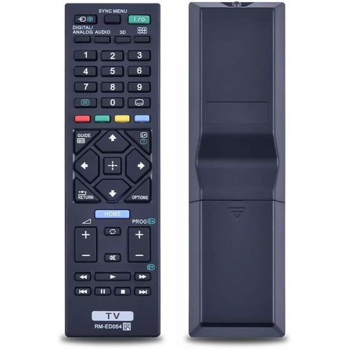 NAERYUT-Rm-Ed054 Télécommande De Rechange Pour Télév ur Kdl-32R420A Kdl-32R421A Kdl-32R423A Kdl-32R424A Kdl-40R470A Kdl-40R471A Kdl-40R473A Kdl-46R470A Kdl-46R473A Kdl-26Ex550 Kdl-40R474A