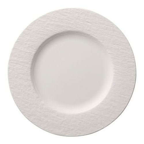 Villeroy & Boch - Manufacture Rock Blanc Assiette Plate  - Blanc